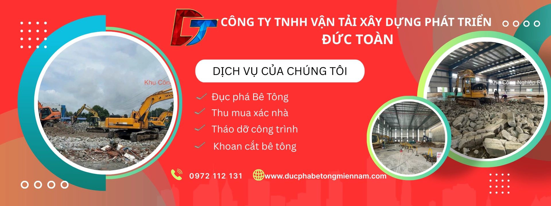 đục phá cột bê tông chuyên nghiệp Sóc Trăng